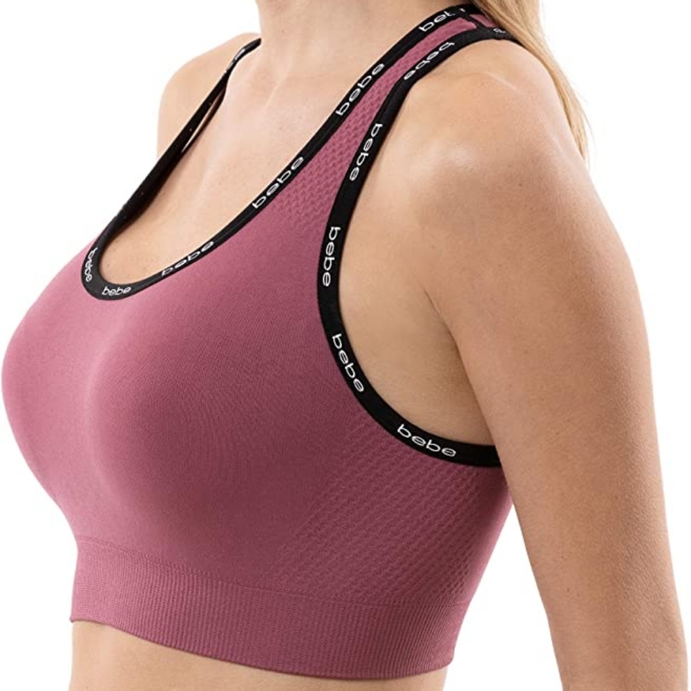BEBE BRAND NEW SPORT BRA SIZE M - Picture 2 of 7
